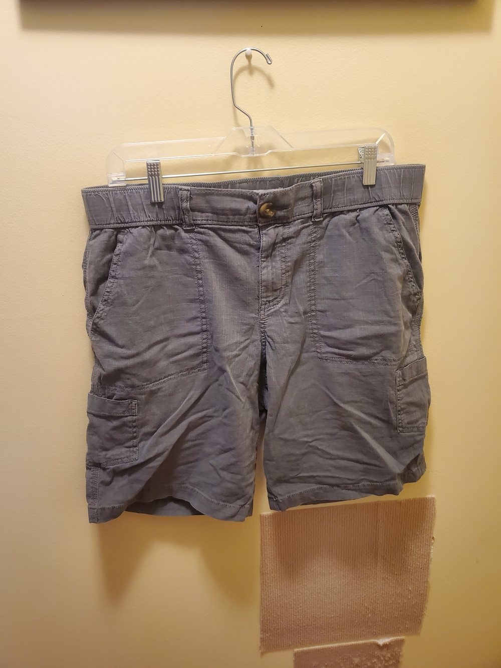 Sonoma Gray Women's Cargo Shorts - Casual Pocketed Style